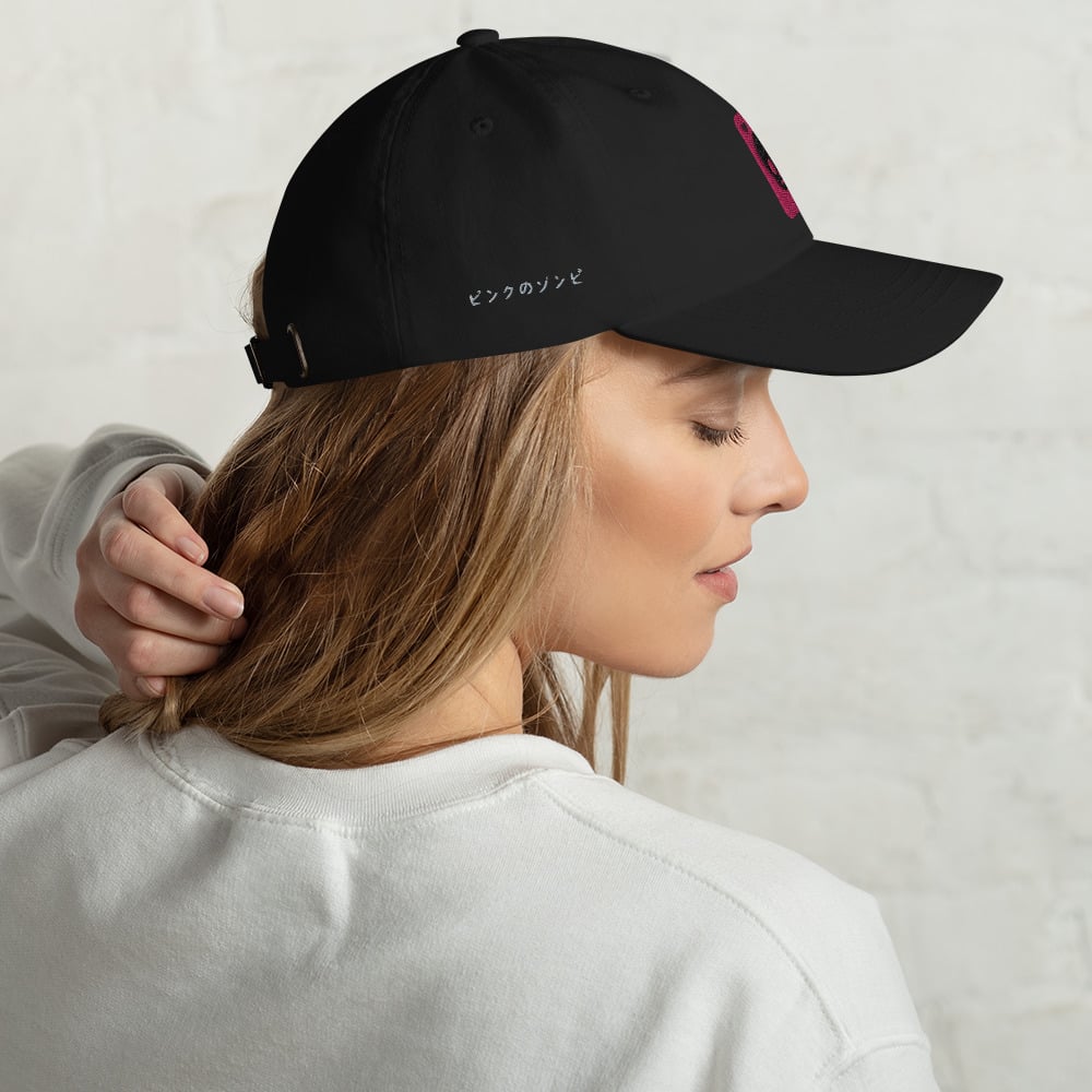 Image of Pink Zombie Dad Hat