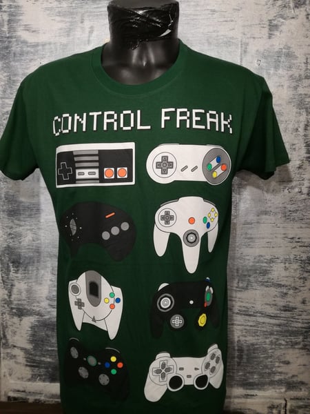 Image of Control freak mens t shirt