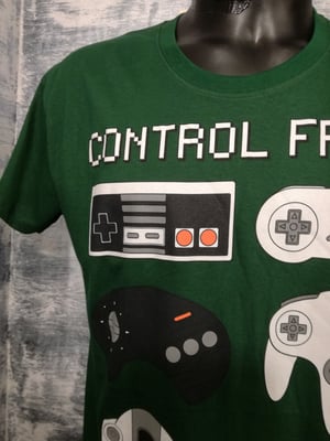 Image of Control freak mens t shirt