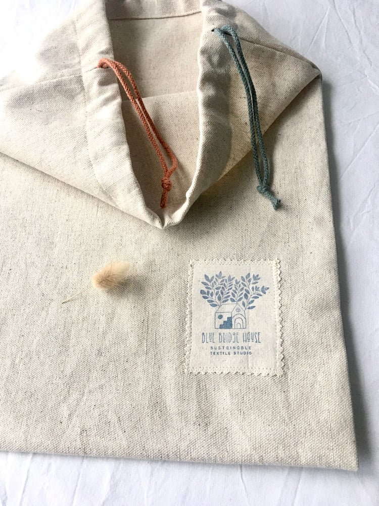 Image of Linen & Cotton Bread Bag