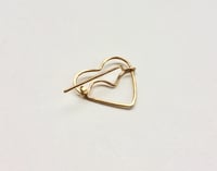 Image 3 of Heart pin