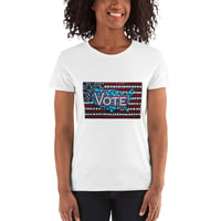 Image 3 of Women's Vote Loose Crew Neck T-Shirt