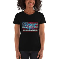 Image 2 of Women's Vote Loose Crew Neck T-Shirt