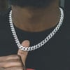 CUBAN LINK ICED OUT WHITE