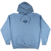 Embroidered Logo Hoodie (Pastel Blue)