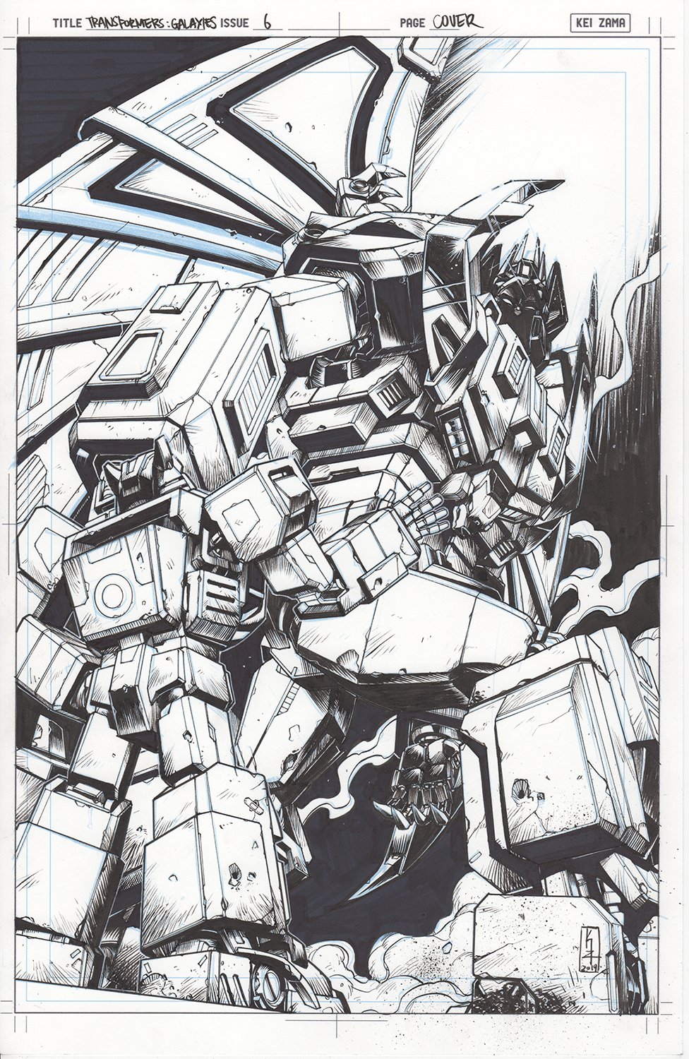 Transformers Galaxies #6 Cover