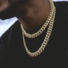 CUBAN LINK DIAMOND YELLOW GOLD