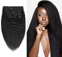 Kinky Straight Clip-Ins ⭐️⭐️⭐️⭐️⭐️