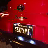 Image 2 of Black Custom Cali Vanity License Plates