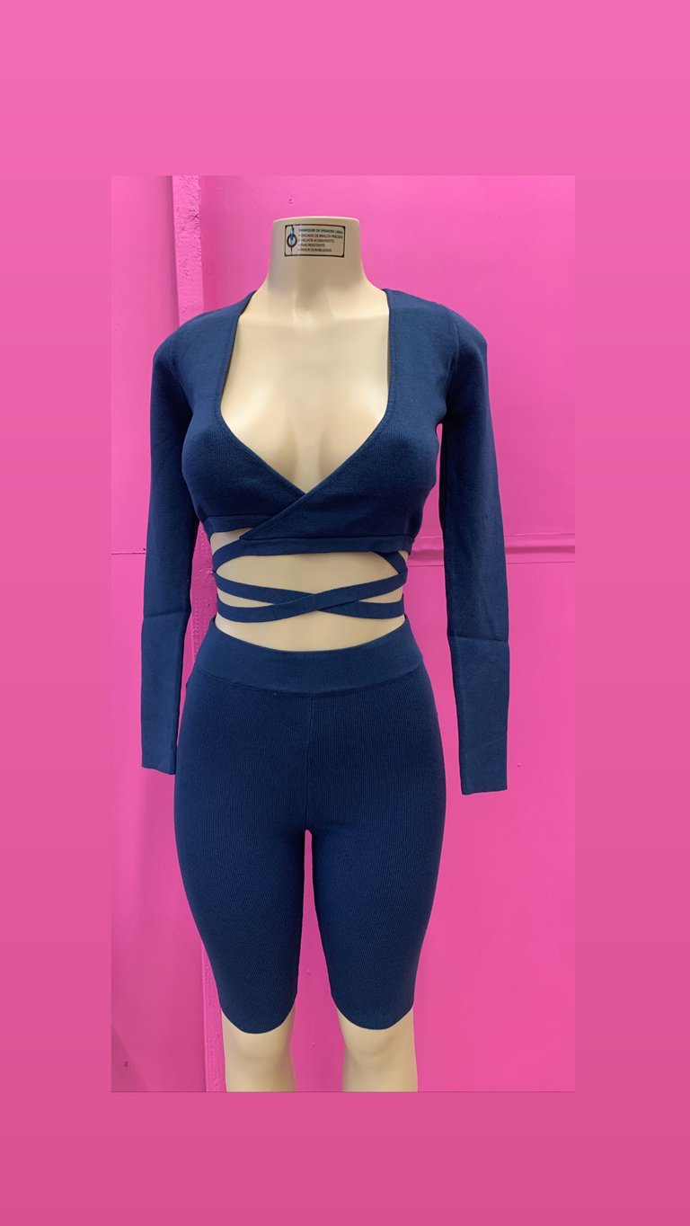 Navy wavy Image 2