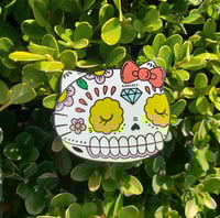 Kitty Calavera Enamel Pin 