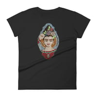 Image 4 of Frida Fighter Women's short sleeve t-shirt