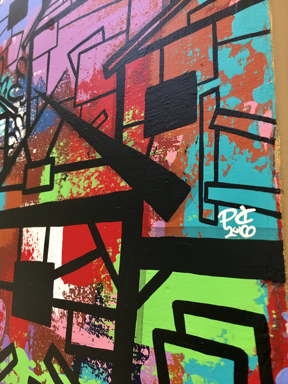 Image of “sLum #4” Original Painting