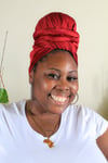 Burgundy Head Wrap