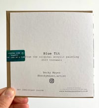 Image 2 of ‘BLUE TIT’ CARD