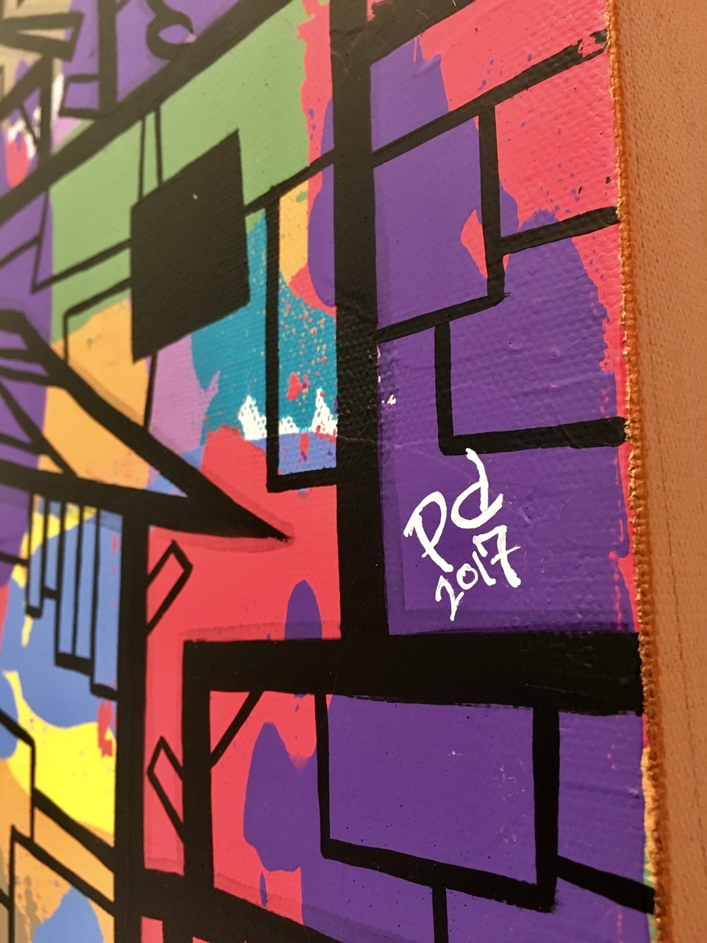Image of “sLum #6” Original Painting