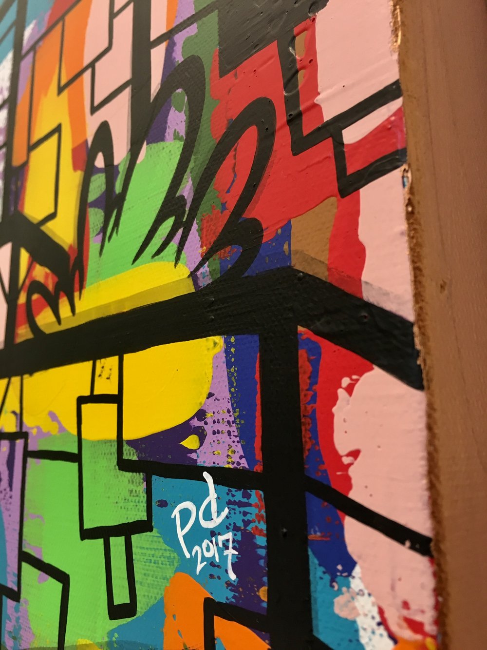 Image of “sLum #7” Original Painting