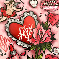 Image 2 of Love Hotel Valentine Emetic Art Print