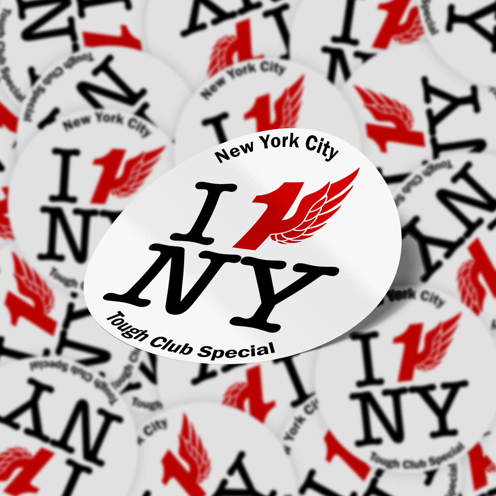 I♥️NY Circle Sticker