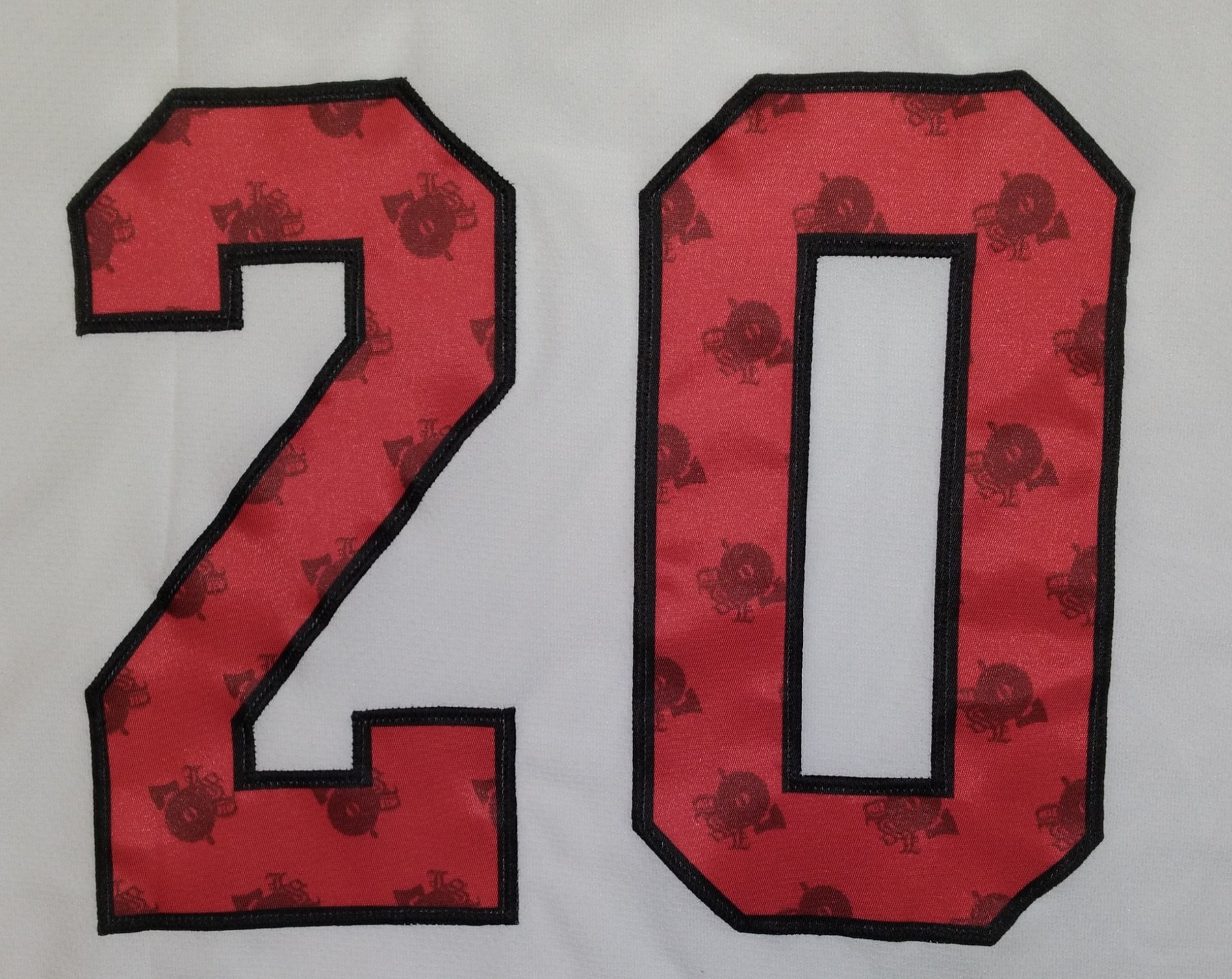 20 jersey number