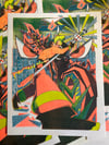 Promare Risograph Print