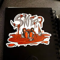 Image of Blood Bath -Skitzo Sticker