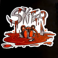 Image of Blood Bath -Skitzo Sticker