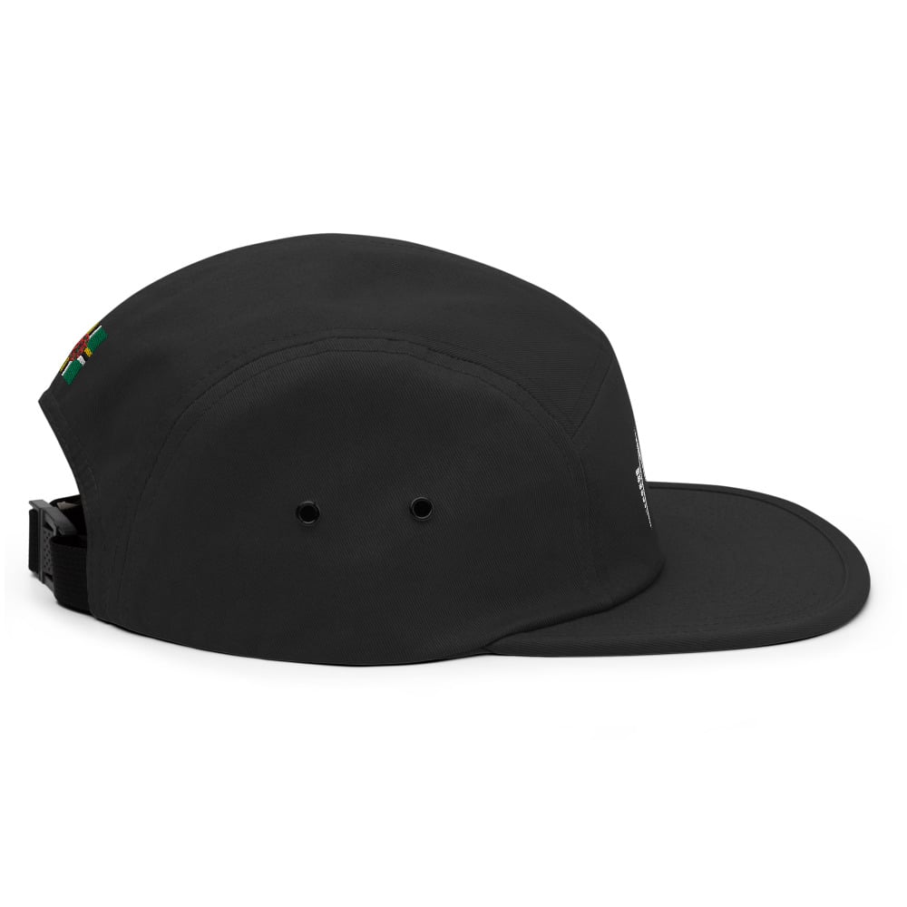 "DOMINICA" Iconic ANIWAVE 5-Panel Cap (One Size Fits Most)