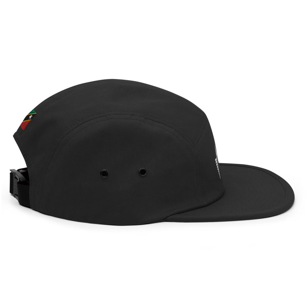 "ST KITTS"  Iconic ANIWAVE 5-Panel Cap (One Size Fits Most)