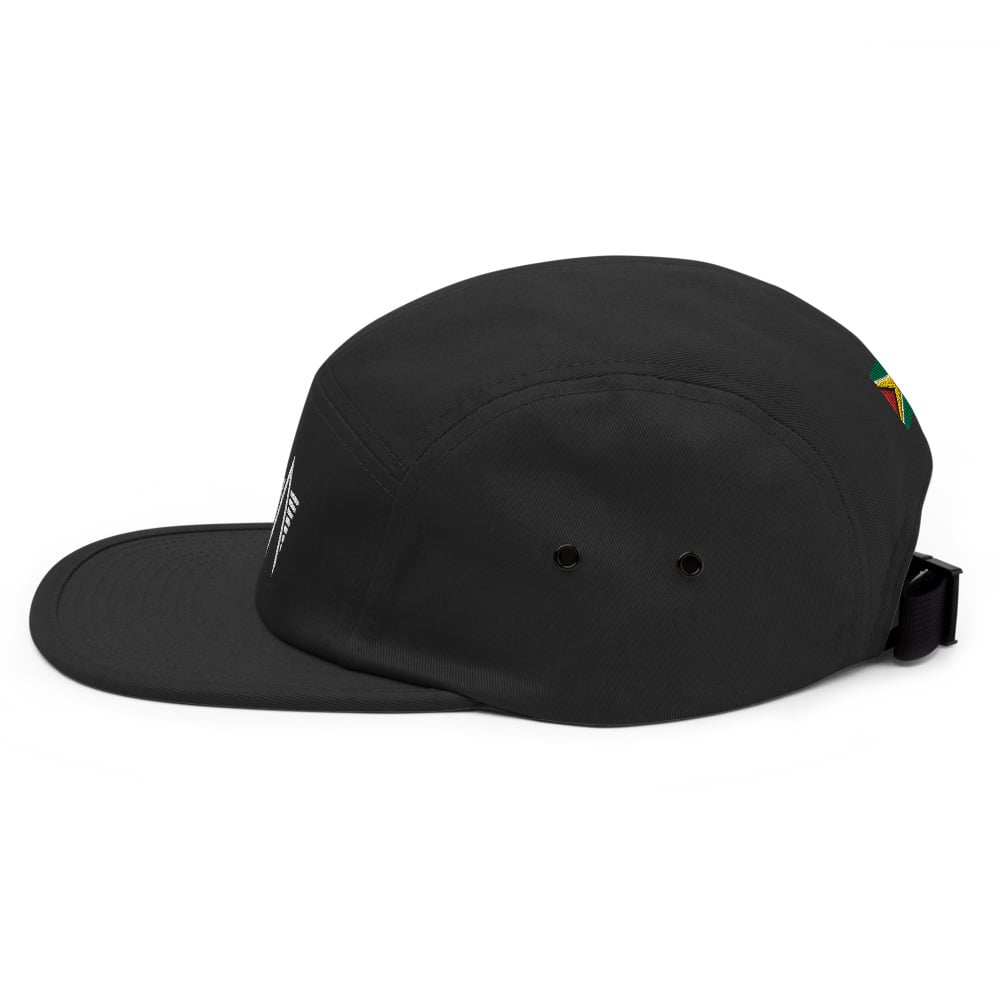 "GUYANA" Iconic ANIWAVE 5-Panel Cap (One Size Fits Most)