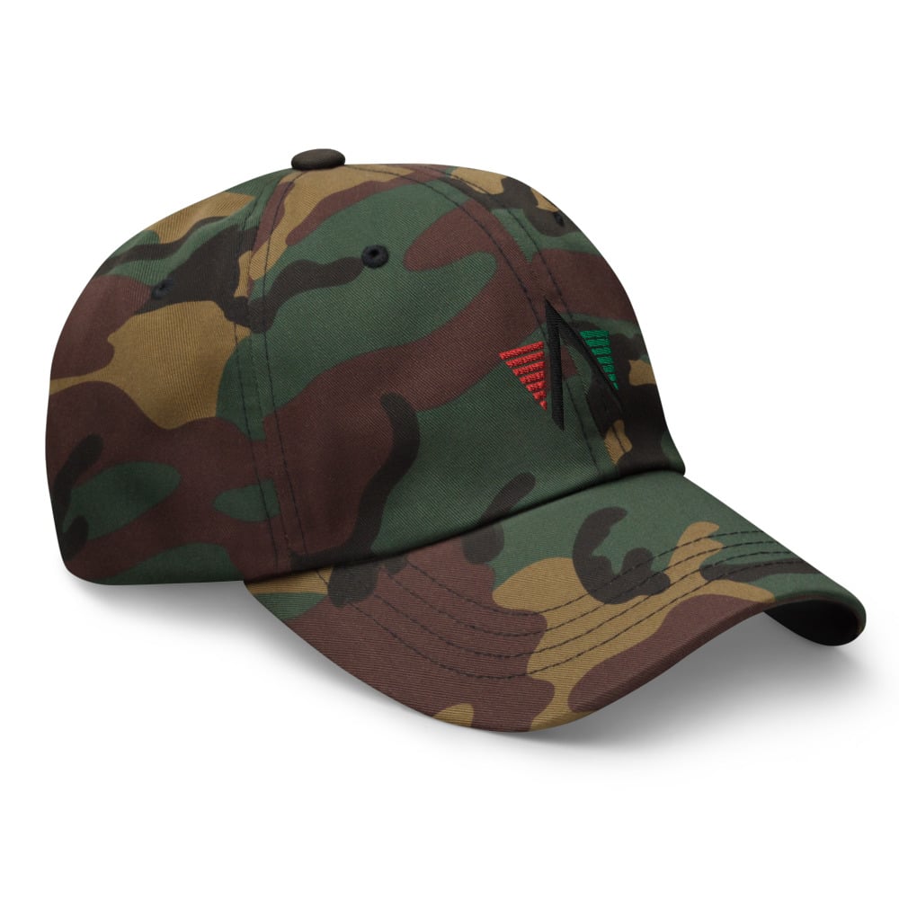 "PAN-AFRICAN" Camo ANIWAVE Cap (One Size Fits Most)