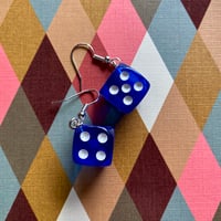 Image 4 of Feelin Lucky Dice Earrings