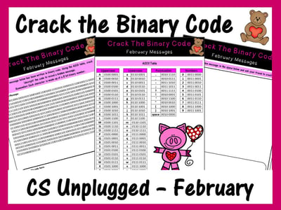 Image of Crack the Binary Code – February Message (Skill Level: Hard)
