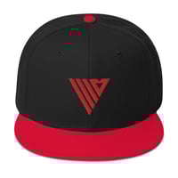 Image 1 of RED LOGO - Snapback Hat