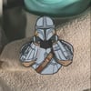 Mando Bounter Hunter Slider Enamel Pin