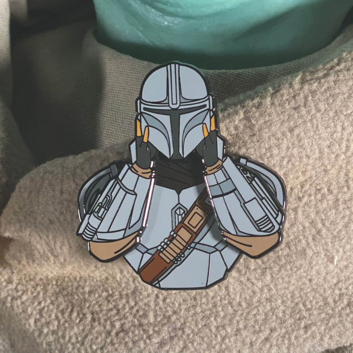 Image of Mando Bounter Hunter Slider Enamel Pin