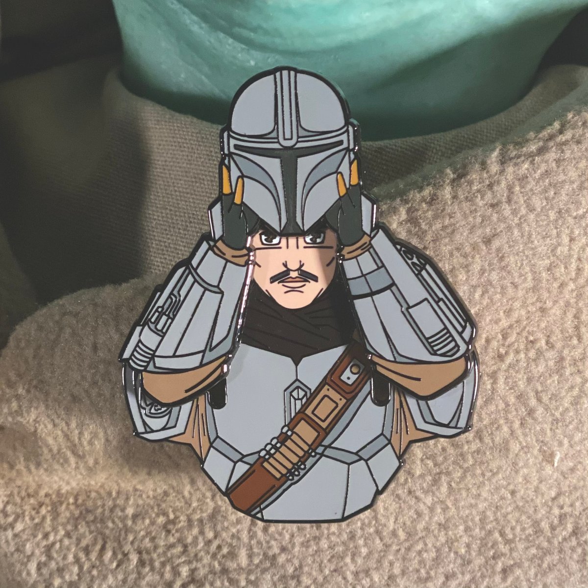Image of Mando Bounter Hunter Slider Enamel Pin