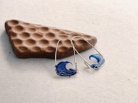 Image 2 of Blue Sea Earrings 