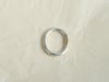 Round Ring Silver with Gold Solder