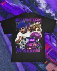 Image 3 of OG DJ SCREW TEE (Black)