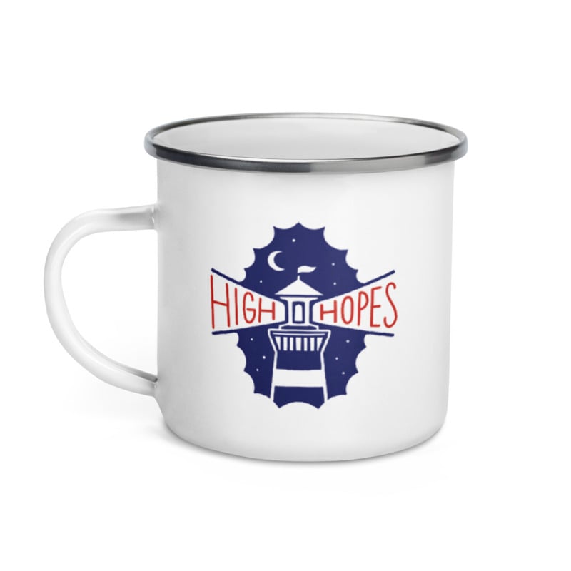 Image of HIGH HOPES - ENAMEL MUG