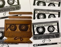 Image 5 of Cassette ‘Mix’ Tape (Linocut Print)