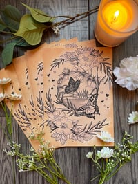 Butterfly Scene A5