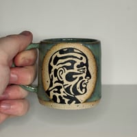 Image of Turquoise Stomeware Mug Omi