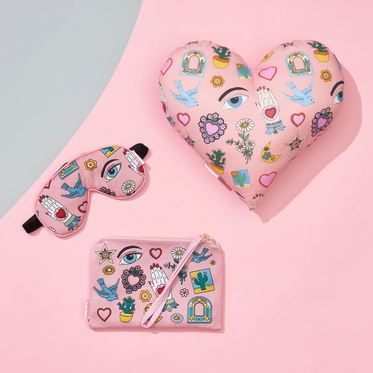 Mexico Woven Eye Sleep Mask as featured in Grazia 