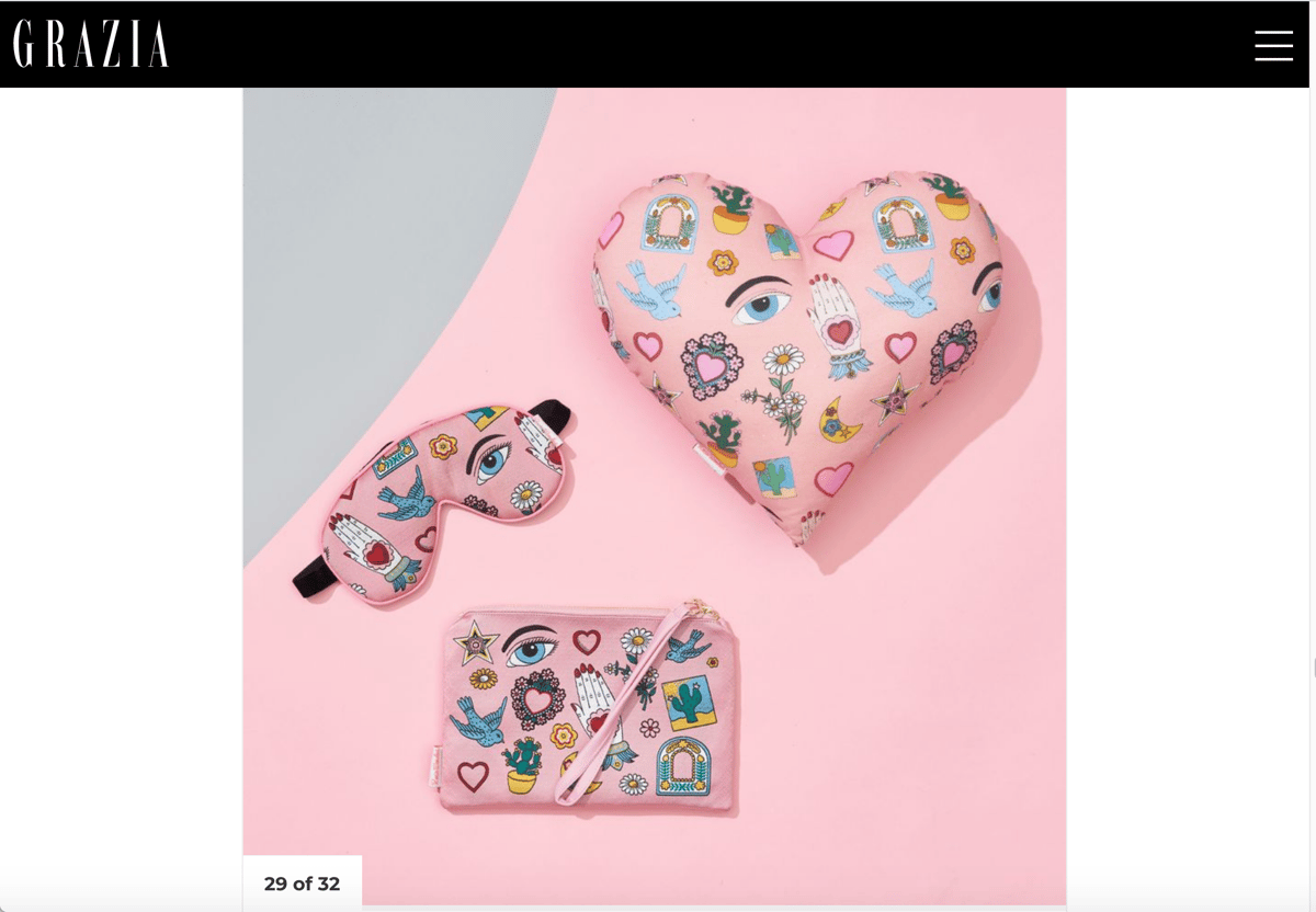 Mexico Woven Wristlet Clutch Bag - As featured in Grazia Valentines Gift Guide