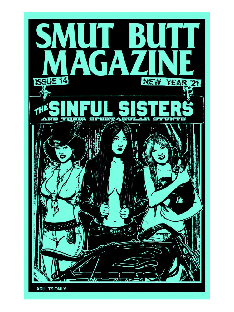 Image of SMUT BUTT MAGAZINE ISSUE 14 DIGITAL DOWNLOAD