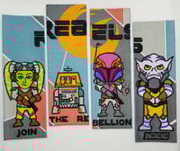 Join The Rebellion 4-piece patch set