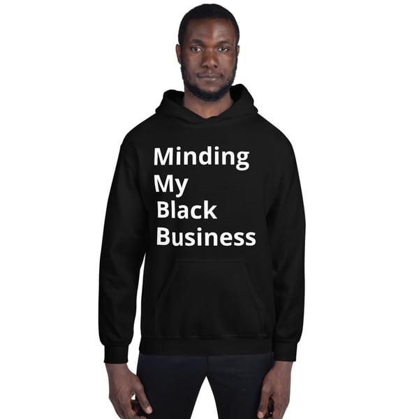 Image of Black Business Unisex Hoodie