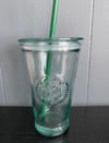 Custom Glass Starbucks Tumbler 